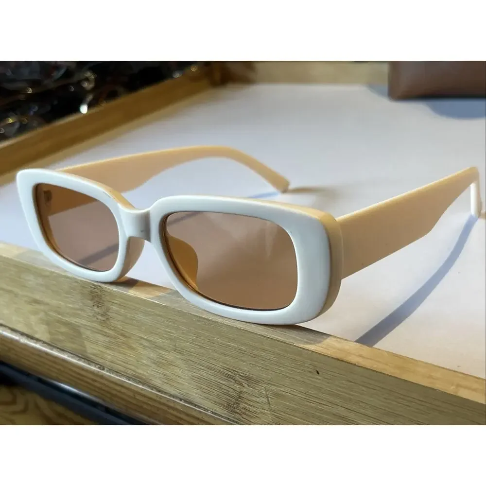 Arvo Sunglasses White Frames Unisex Shades Deadstock Mens Womens Made In USA